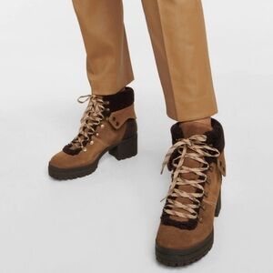 See By Chloe - Elleen suede hiking boots US 10